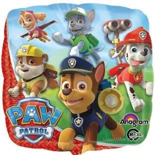 Palloncini Paw Patrol - Negozio festa milano,bombole elio milano Palloncini Paw Patrol - Negozio festa milano,bombole elio milano