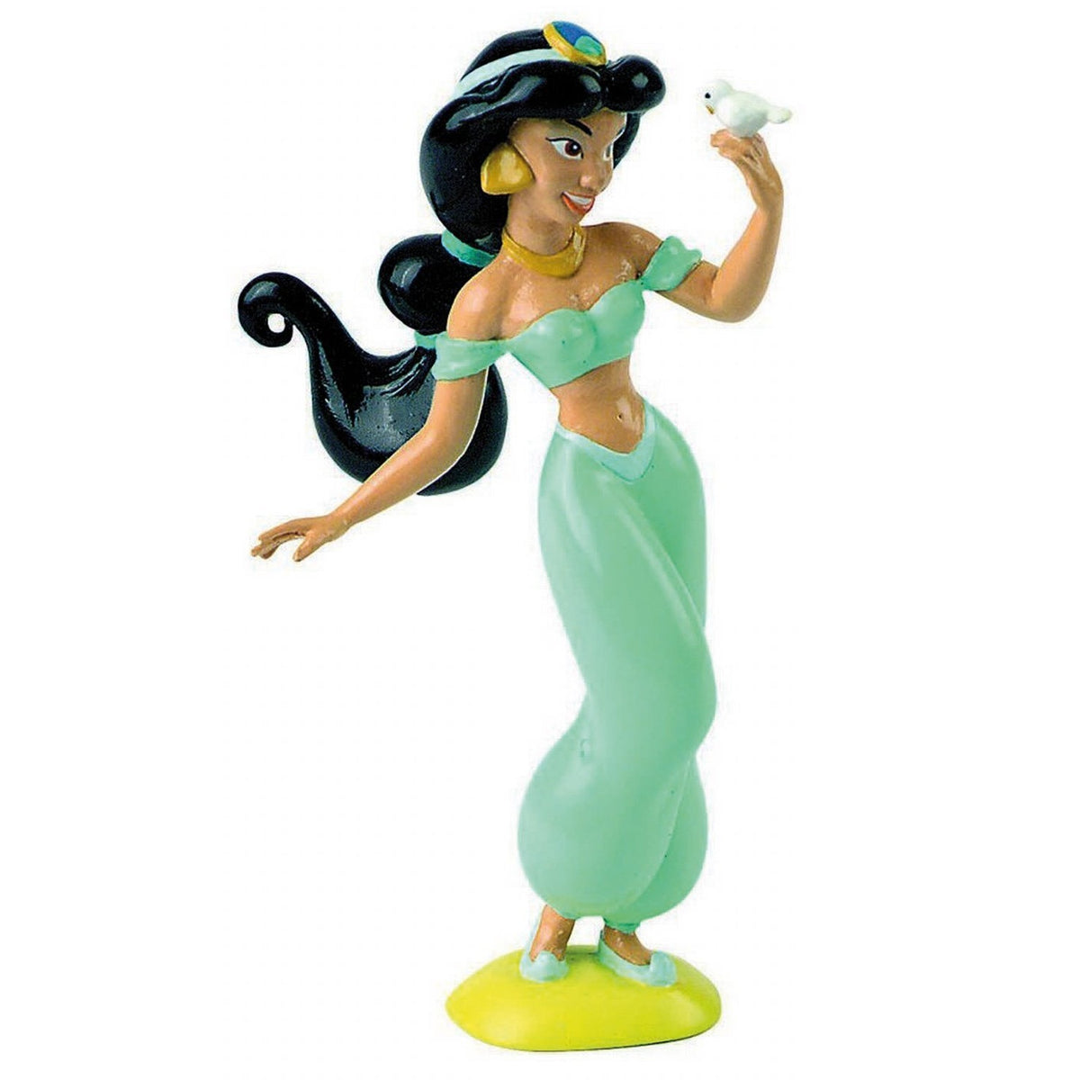 Riproduzione in miniatura del personaggio Walt Disney Aladdin Jasmine  Statuina da collezionare, in PVC dipinto a mano con pitture naturali –  partyeballoon