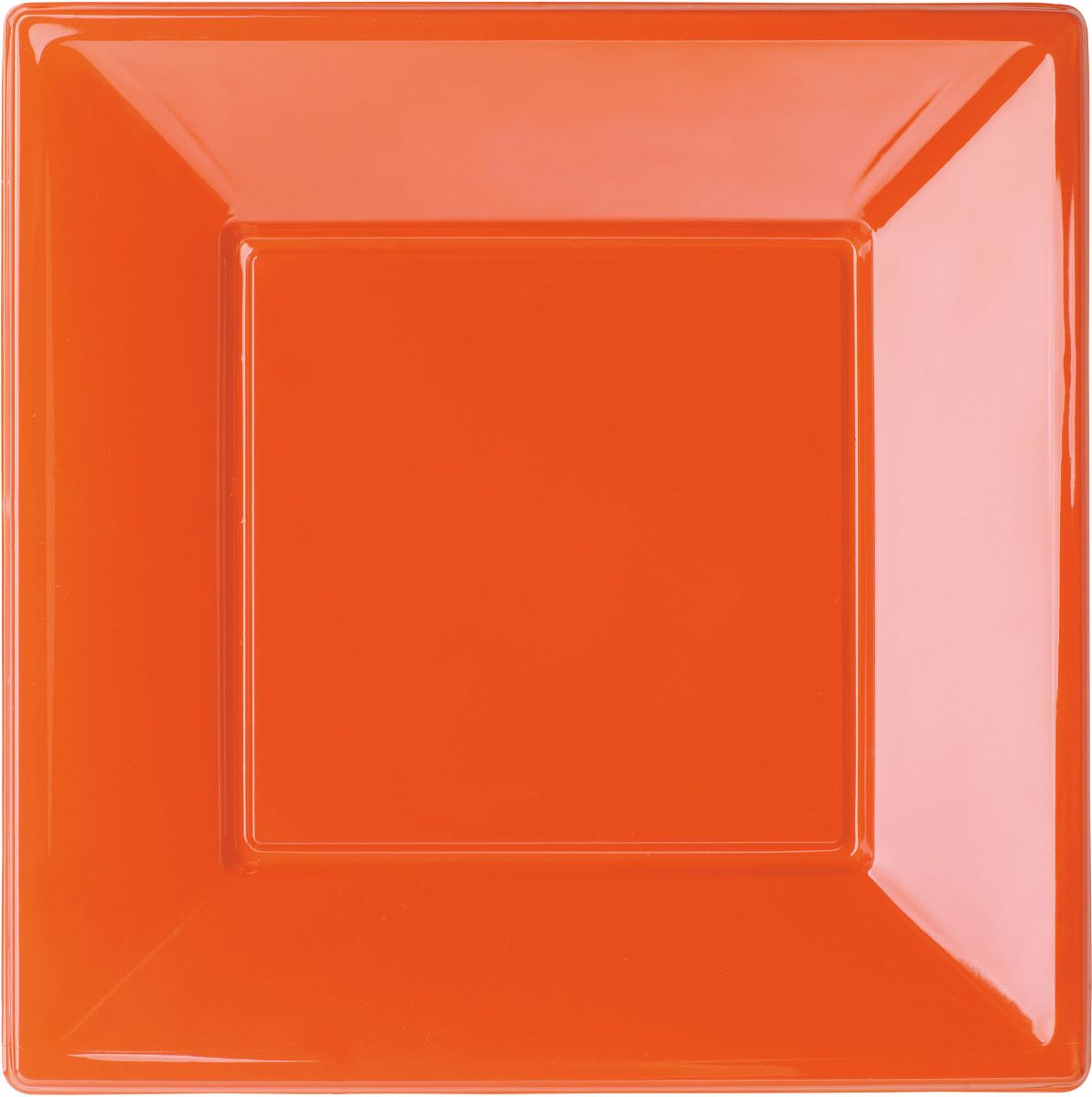 Sourcing Map 3 Vassoi Rettangolari In Plastica Arancione 38x27 Cm – Leggeri E Impilabili Per Ristoranti, Feste, Cucina