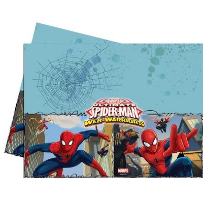 Tovaglia in plastica per Festa a Tema Spiderman Uomo Ragno