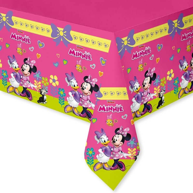LXN Mouse Minnie Tovaglia Adatto per Neonate Festa di Compleanno