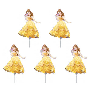 5 Palloncino foil Mini Shape sagoma Principessa Belle Disney
