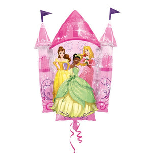 Palloncino foil supershape sagoma addobbi festa Castello delle Principesse Disney 