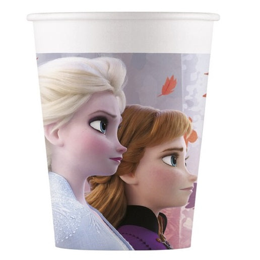 Bicchieri per festa Frozen II conf 8 pz