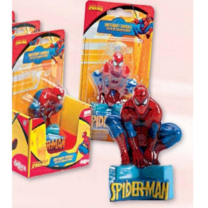 Candela Decorativa personaggio Spiderman Uomo ragno