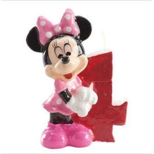 Candela decorativa per festa di compleanno a tema Minnie Numero 4