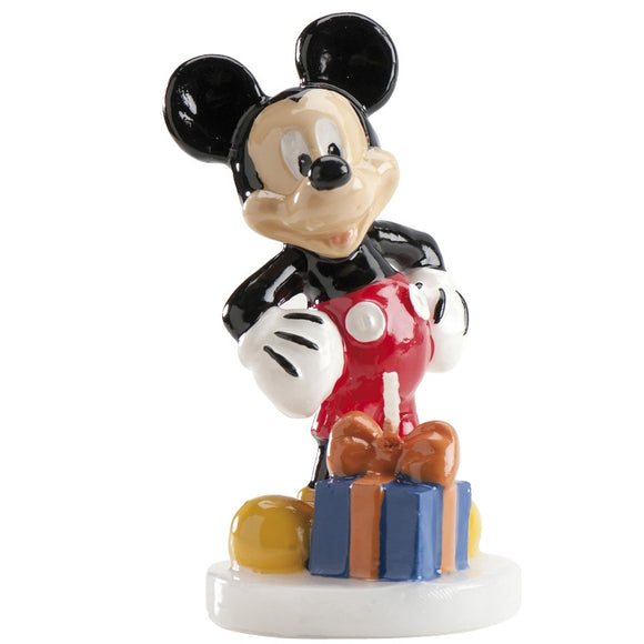 Candela per festa di compleanno decorativa Mickey Mouse Topolino