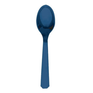 Cucchiai di Plastica Amscan Colore Blu