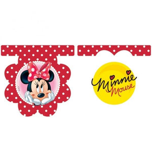 Festone per decorazione Festa a tema Minnie Mouse