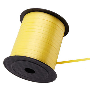 Nastro Filo ribbon Giallo per palloncini 5mm x 500 mt