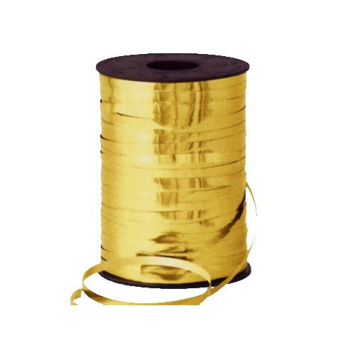 Nastro Filo ribbon oro metallizzato per palloncini 5mm x 250 mt