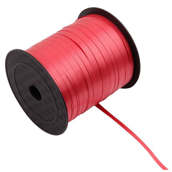 Nastro Filo ribbon rosso per palloncini 5mm x 500 mt