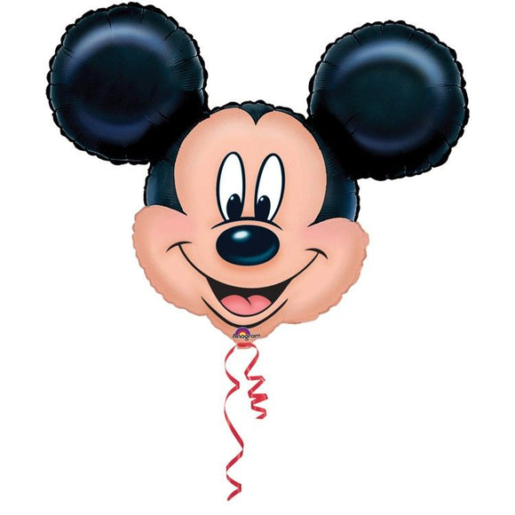 Palloncino in Mylar Sagoma viso Mickey Mouse Super shape