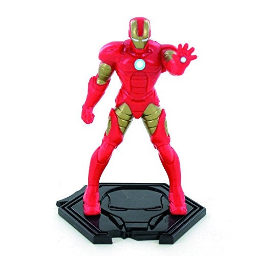 Riproduzione in miniatura del personaggio Avengers Iron Man Statuina da collezionare, in PVC dipinto a mano con pitture naturali