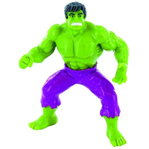 Riproduzione in miniatura del personaggio Hulk Statuina da collezionare, in PVC dipinto a mano con pitture naturali