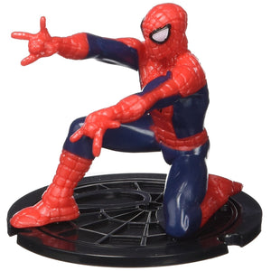 Riproduzione in miniatura del personaggio Spiderman - Uomo Ragno Statuina da collezionare, in PVC dipinto a mano con pitture naturali