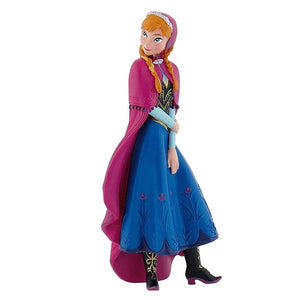 Riproduzione in miniatura del personaggio Walt Disney Frozen Principessa Anna Statuina da collezionare, in PVC dipinto a mano con pitture naturali