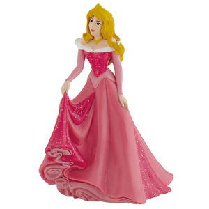 Riproduzione in miniatura del personaggio Walt Disney Principessa Aurora Statuina da collezionare, in PVC dipinto a mano con pitture naturali 