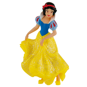 Riproduzione in miniatura del personaggio Walt Disney Principessa Biancaneve Statuina da collezionare, in PVC dipinto a mano con pitture naturali