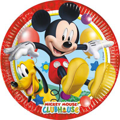 Piatti coordinato tavola per a tema festa Playful Mickey Topolino Disney