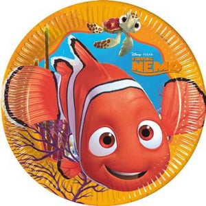 Piattini in cartoncino coordinato tavola decorazioni addobbi per Festa Nemo
