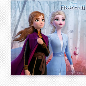 Tovaglioli coordinato tavola per festa Frozen II